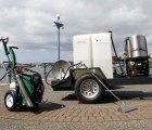 Green Gardening Machines Blast Weeds With Bursts of Steam