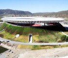 Mexico Unveils Gigantic Green Roofed Volcano Soccer Stadium