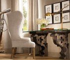 Gorgeous Eco-Friendly Corbel Desk Made of Reclaimed Teak