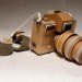sustainable design, green design, recycled materials, cardboard, eco art, kiel johnson, cardboard camera