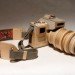 sustainable design, green design, recycled materials, cardboard, eco art, kiel johnson, cardboard camera