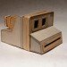 sustainable design, green design, recycled materials, cardboard, eco art, kiel johnson, cardboard camera