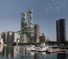 Vertical Farm Concept is a Green Gateway for Chicago