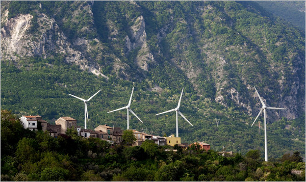 tocco, italy, wind, wind power, wind energy, renewable energy