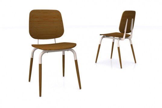 alex whitney, pennyfields, chair, eco chair, green chair, bamboo, steel, recycled furniture, green furniture, eco furniture, eco products, green products, tom dixon, lodon design festival