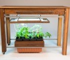 Grow Greens Indoors with this Hydroponic Kitchen Island