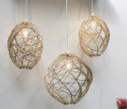 Rubber Band Lamps by Orchard Studio