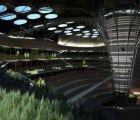 Underground Skyscraper is a Self-Sufficient Desert City