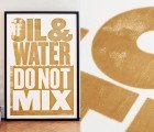 Artists Use Oil From the Gulf Of Mexico to Screen Print Posters