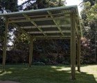PHATport Solar Awning Provides Outdoor Shade and Solar Power