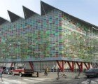 Temporary Prefabricated School Boasts a Multifaceted Façade