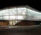 Lighthouse Stadium is a Glowing Green-Roofed Beacon