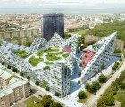 BIG’s Sloped and Jagged World Village of Women’s Sports