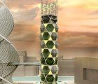 Beehive Tower is a Honeycomb Inspired Vertical Farm for London