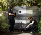 Chic Modern Chicken Coop Grows a Green Roof