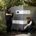 Home farming, chicken coops, humane chicken coops, green chicken coops, diy chicken coops, raising chickens, backyard chickens, hens, hen coops, Mitchell Snyder, Shelley Martin, Portland, yard chickens, rooftop gardens, living roof, organic farmic, organic eggs