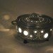 Gilles Eichenbaum, recycled lamps, kettle lamps, tea pot lamps, toaster lamps, diy lamps, recycled metal lamps, green lighting, green lamps, steam punk lamps, garbage, garbage lamps