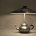 Gilles Eichenbaum, recycled lamps, kettle lamps, tea pot lamps, toaster lamps, diy lamps, recycled metal lamps, green lighting, green lamps, steam punk lamps, garbage, garbage lamps