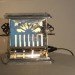 Gilles Eichenbaum, recycled lamps, kettle lamps, tea pot lamps, toaster lamps, diy lamps, recycled metal lamps, green lighting, green lamps, steam punk lamps, garbage, garbage lamps