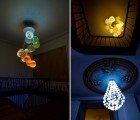 Gorgeous Recycled Globe Chandelier Lights Up Our World