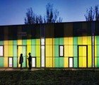 Park-side Eco Kindergarten Features a Glowing Façade