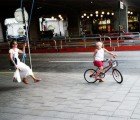 Street Swings Are a Great Way to Spruce Up Sidewalks