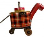 Quirky Teapots Made from License Plates and Other Vintage Items