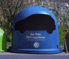 Volkswagen’s Car Recycling Bins Promote the 95% Recyclable Polo