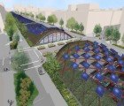 Solar-Powered Garden Canopy Proposed For New York’s BQE