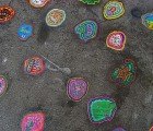 Artist Ben Wilson Uses Old Chewing Gum to Beautify Sidewalks