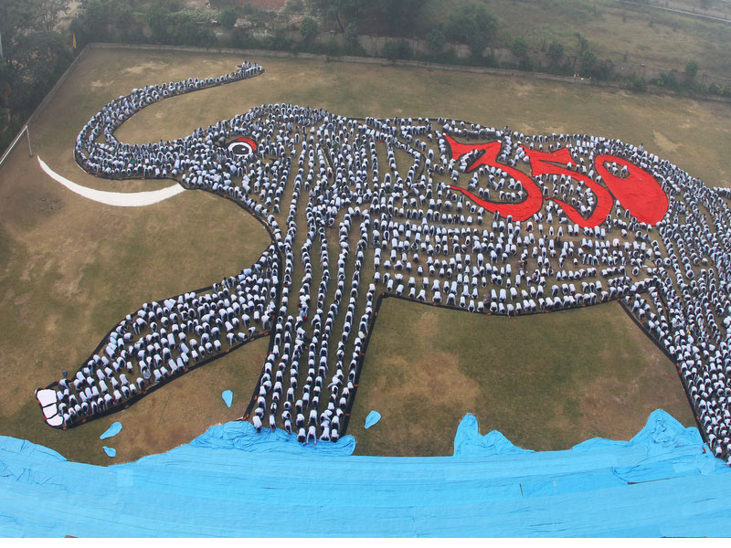 Art Seen From Space Brings Attention To Climate Change, Aliens climate change, global warming, 350.org, bill mickibben, climate change art, environmental art, united nations climate talks, united nations climate treaty
