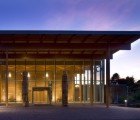 Salvaged Cedar Longhouse Inspired by Native Architecture