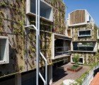Living, Water-Recycling Building Wrapped in a Network of Tubes