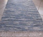 DIY: Beautiful Woven Rug Made From Recycled Jeans