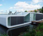 Beautiful Modern Water Villa Sets Sail in Amsterdam