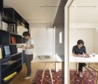 Sliding Walls Transform This Tokyo House Into an Office