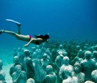 Artist Builds Incredible Coral Reef from Sunken Statues
