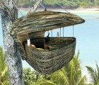 Lofty Tree Pod Dining at the Soneva Kiri Resort Thailand