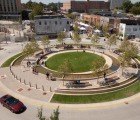 Water Cleansing Traffic Circle in Normal, Illinois
