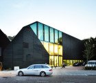 Modern Music Studio Built With Recycled Plastic Planks