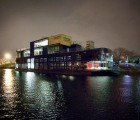 Historic Ferryboat Renovated Into a Floating Spa