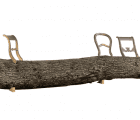 Jurgen Bey’s Fallen Tree Trunk Bench for Droog