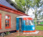 Old Trains Transformed into the Controversy Hotel in Netherlands