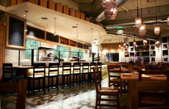 sustainable design, green design, david brower center, Gather Restaurant, recycled interior design, seat belt bench, repurposed interior furnishings