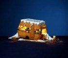 Crumbling Gingerbread Houses Highlight Homelessness in Sweden