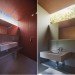 Green restroom, public restroom, log facade, stick facade, golf Lauterhofen, Berschneider + Berschneider, german green building, german log design, natural materials facade