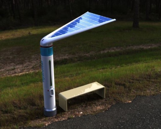Mostafa Bonakdar, water catchment, solar water filter, solar light canopy, green design fusion, public water dispenser, Iranian green design,