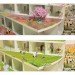 tiered apartment design, Nabito Architects, stairscraper tower, green apartment building, urban density, rooftop garden,