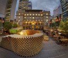 Sydney Architecture Students Build Pavilion From 2000 Recycled Cardboard Tubes