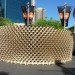 cardboar tube pavilion, temporary pavilion, recycled materials, sydney architecture festival, ch4 student design competition, unsw faculty of built environment